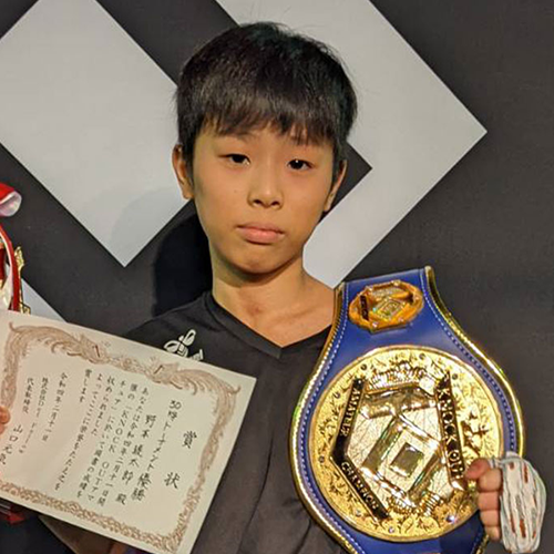  野本 琥太郎（TRY HARD GYM）