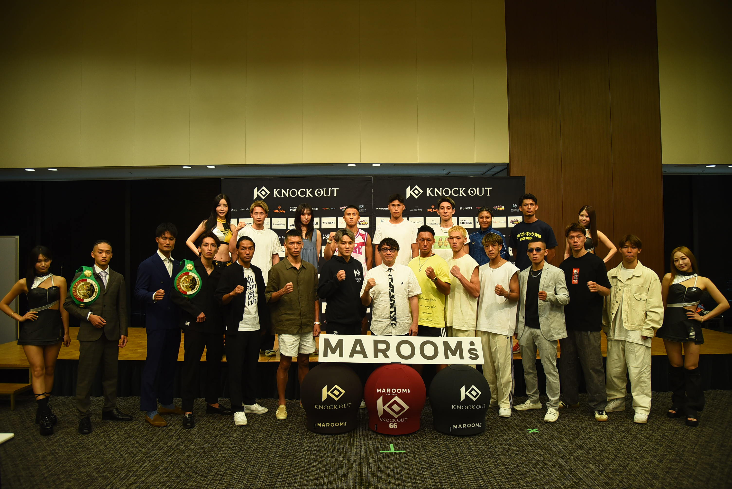 8.2 KNOCK OUT.66 ｜公式計量・会見レポート
