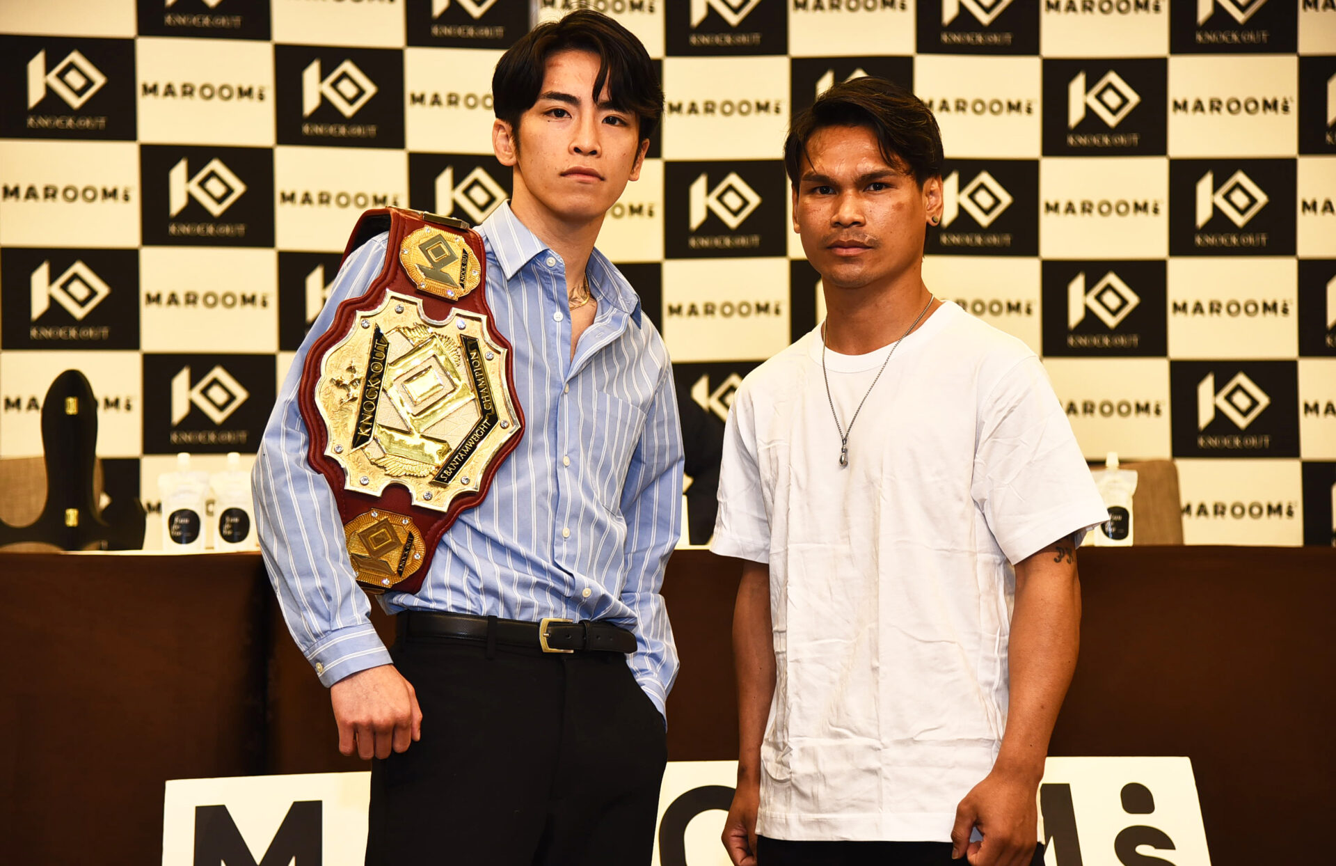 『KNOCK OUT CARNIVAL 2024 SUPER BOUT “BLAZE”』｜壱・センチャイジム×チョークディー・PKセンチャイジム 対戦カード記者会見レポート