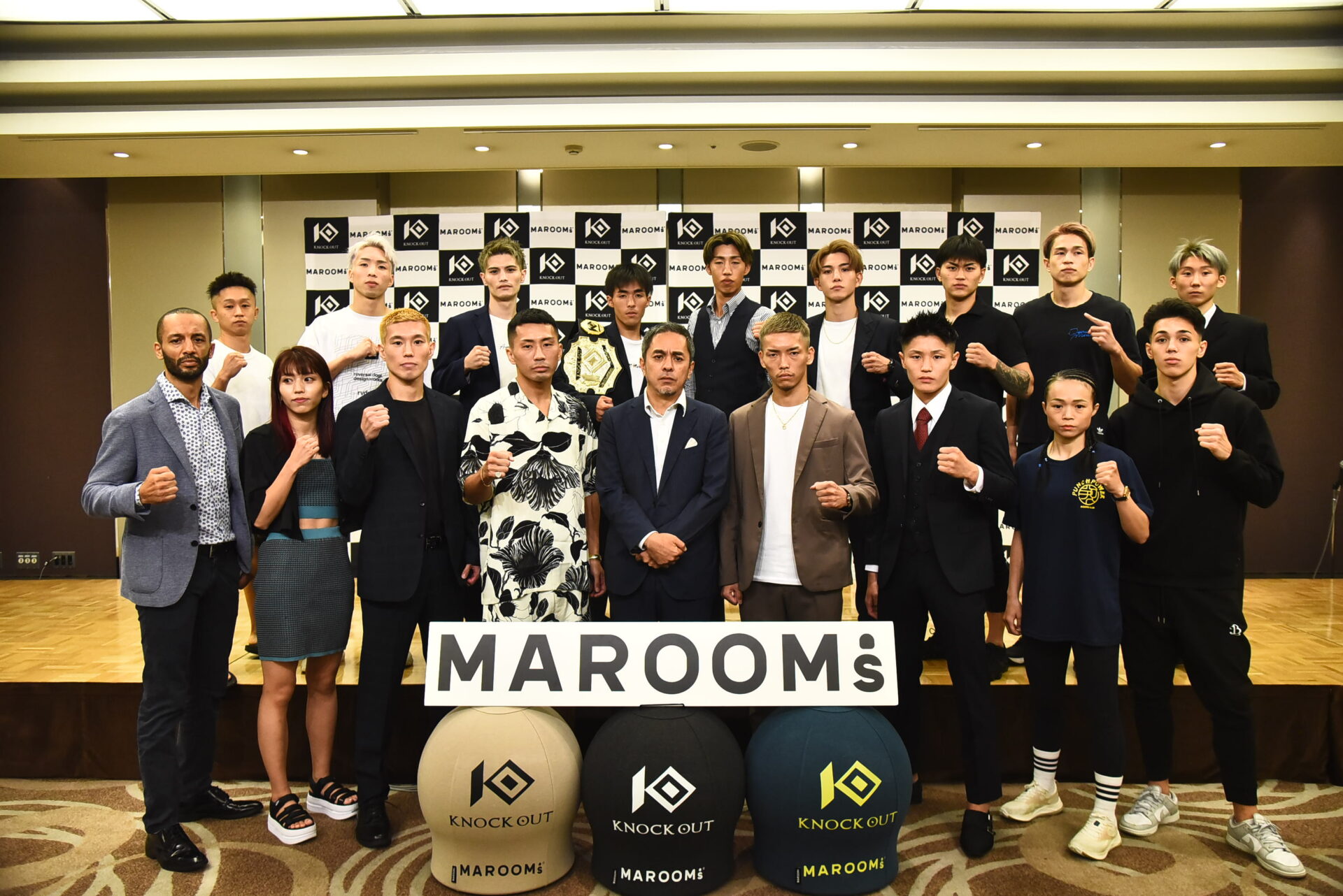 9.16 MAROOMS presents KNOCK OUT 2023 vol.4｜公式計量・会見レポート