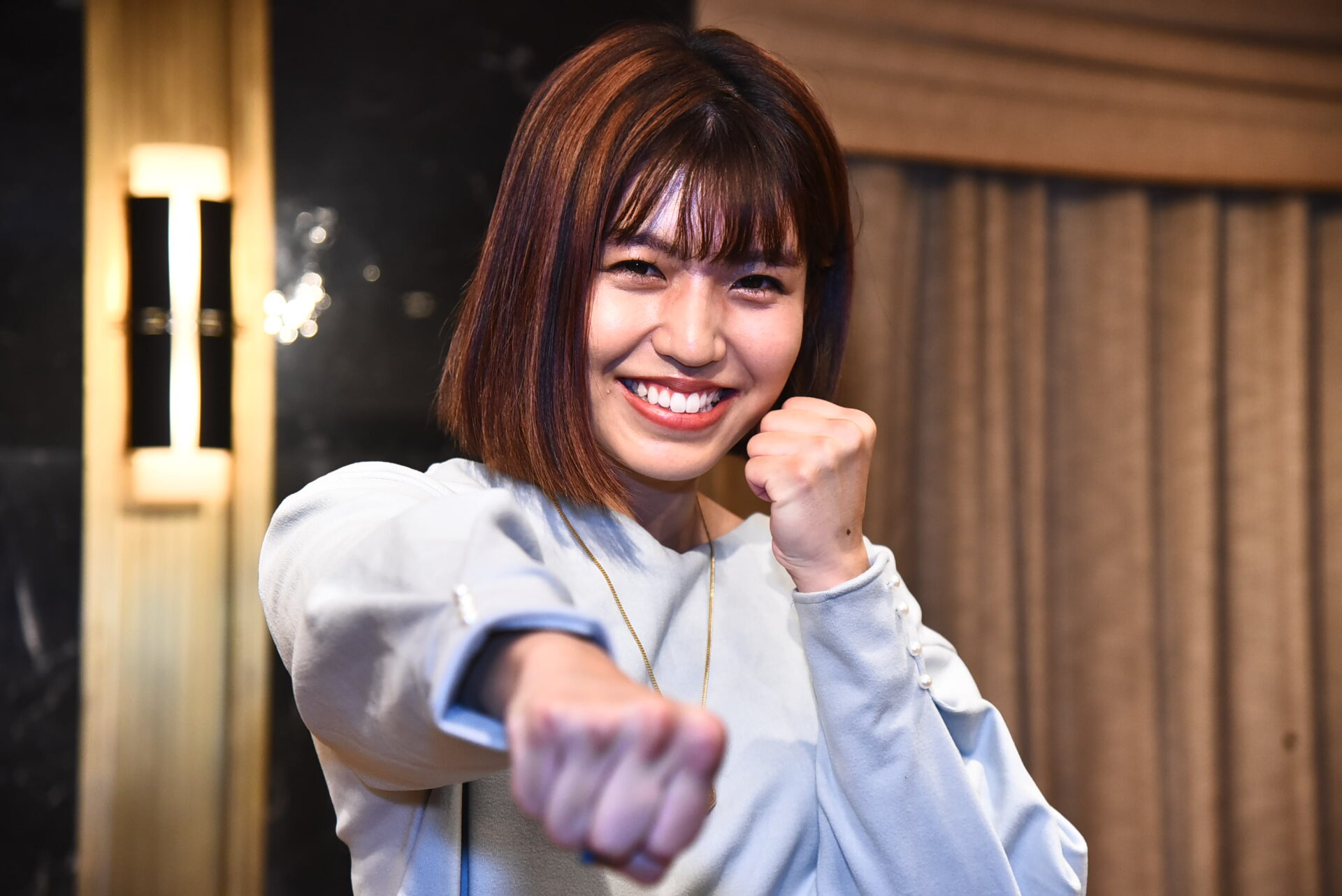 ぱんちゃん璃奈選手 記者会見レポート