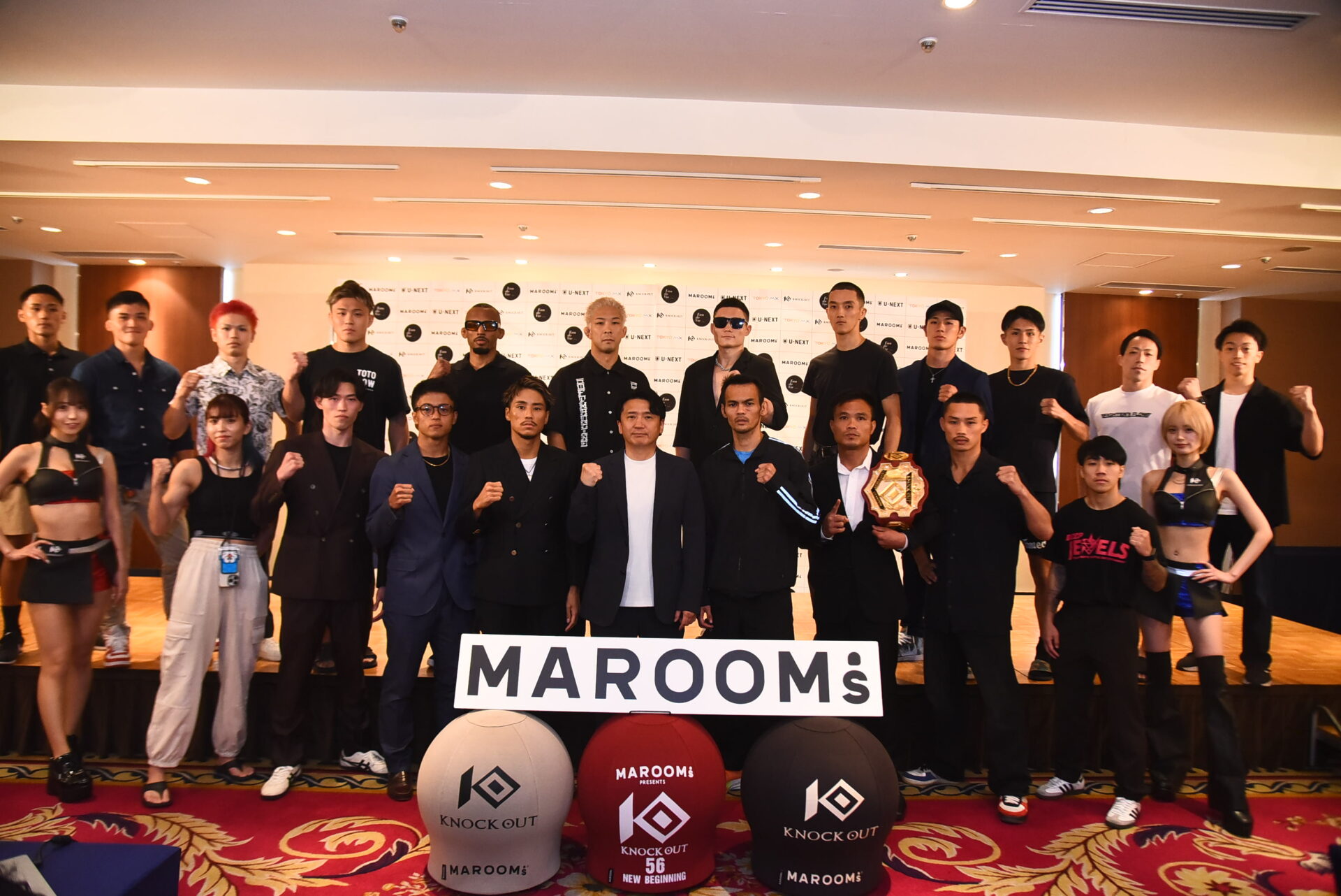 8.29 KNOCK OUT.56 ～NEW BEGINNING～｜公式計量・会見レポート