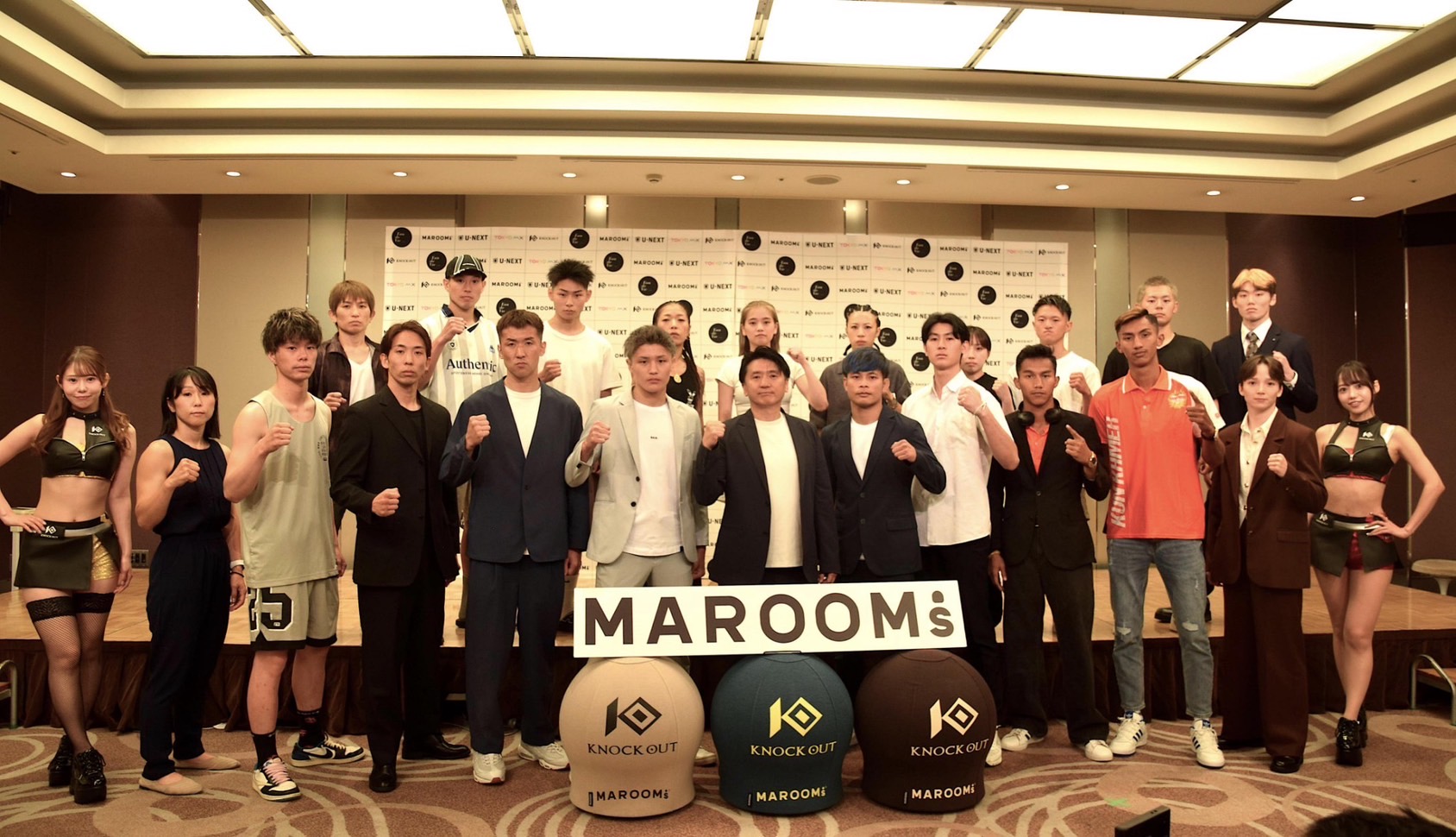 7.20 MAROOMS presents KNOCK OUT.55｜公式計量・会見レポート