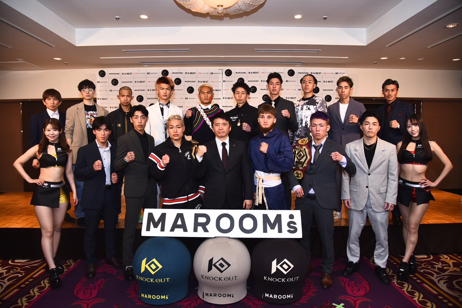 4.6 MAROOMS presents KNOCK OUT 2025 vol.2｜公式計量・会見レポート