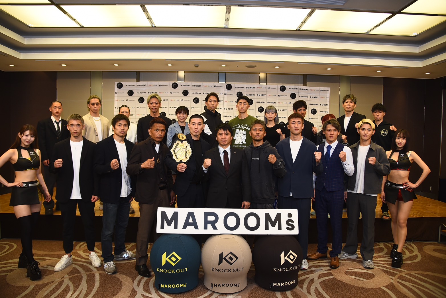 5.18 MAROOMS presents KNOCK OUT 2025 vol.3｜公式計量・会見レポート