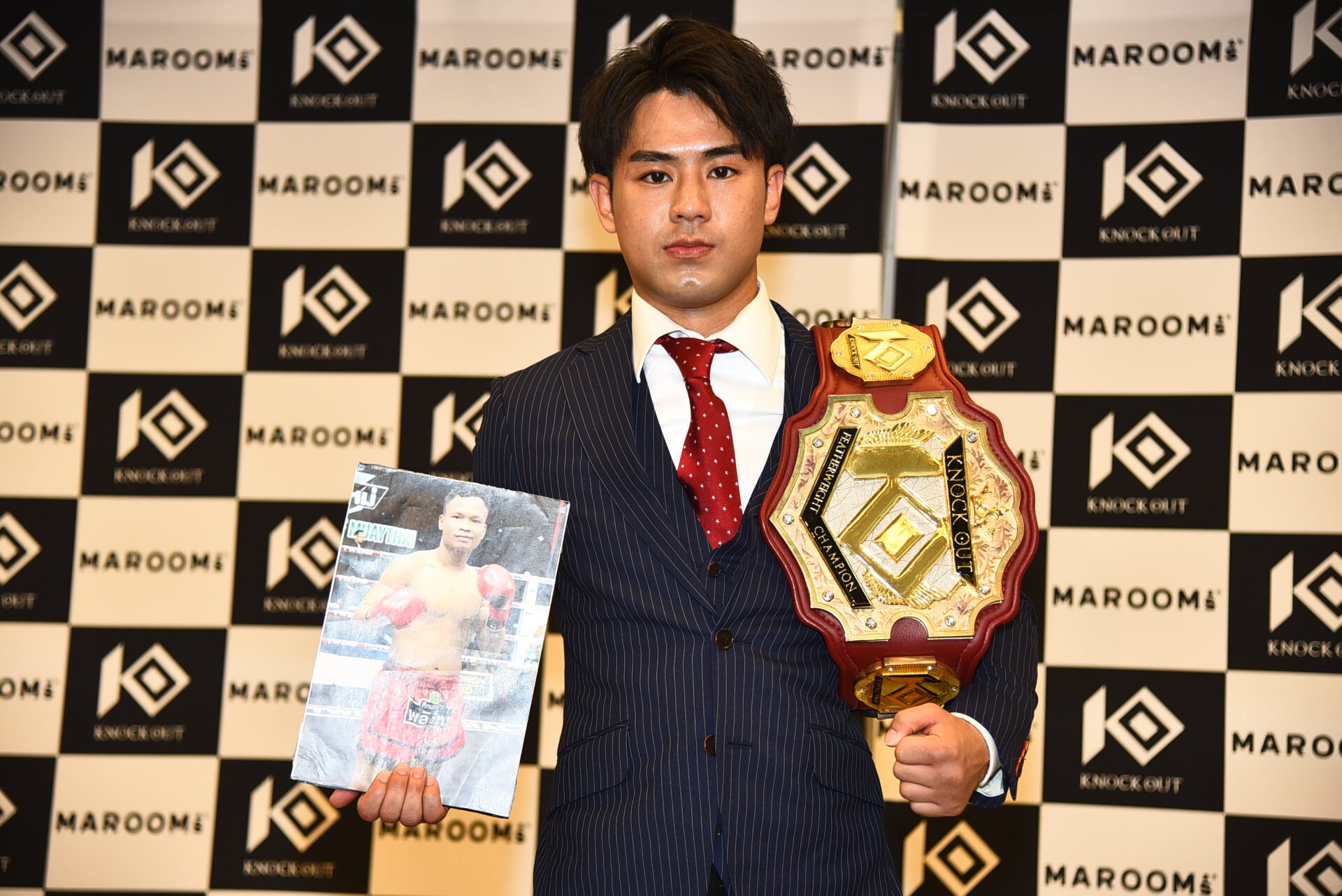 『KNOCK OUT CARNIVAL 2024 SUPER BOUT “BLAZE”』｜小笠原瑛作×デーングリアングライ・シンマーウィン 対戦カード記者会見レポート