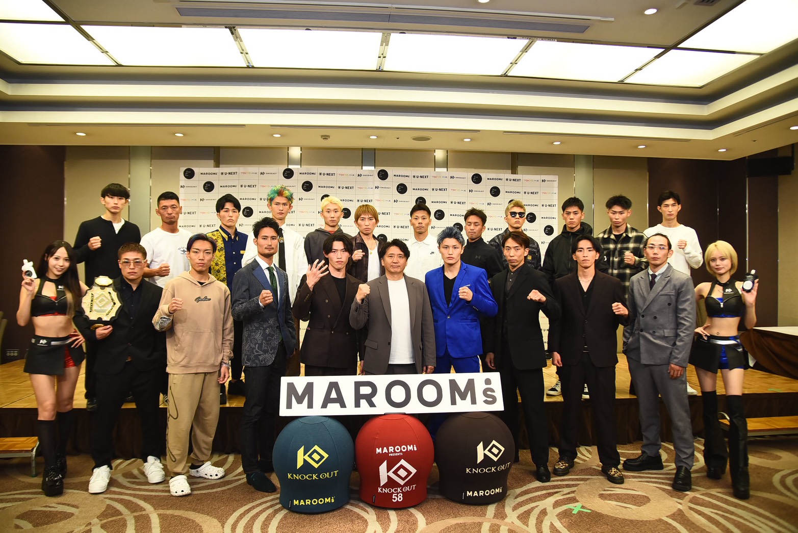 10.12 KNOCK OUT.58｜公式計量・会見レポート