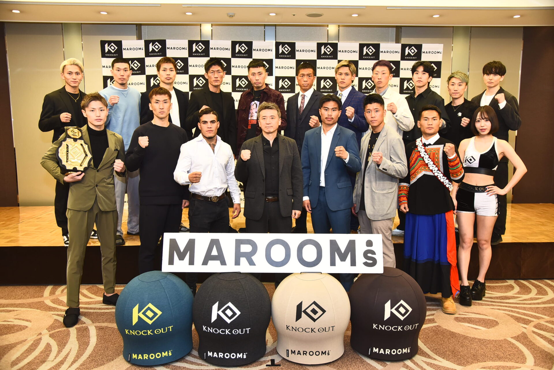 2.25 PURE BIOKEYZ presents KNOCK OUT 2024 vol.1｜公式計量・会見レポート