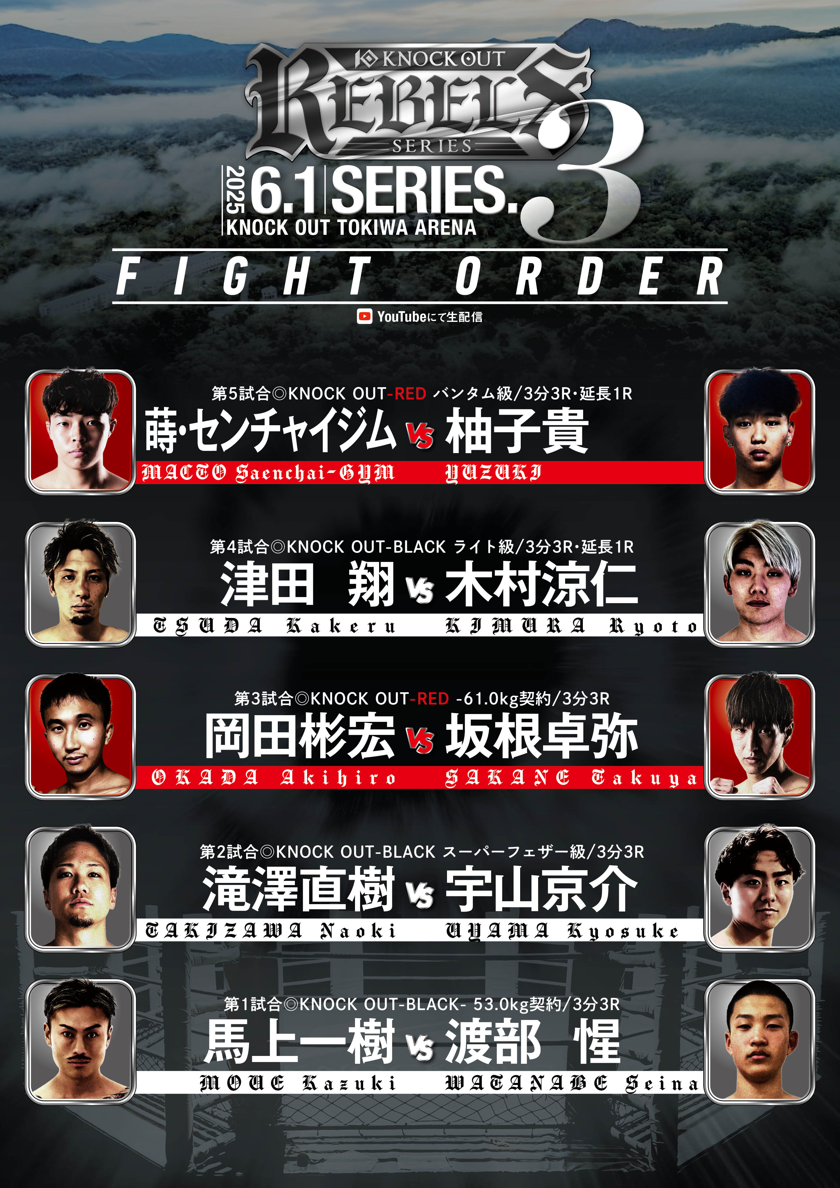 KNOCK OUT REBELS SERIES. 3